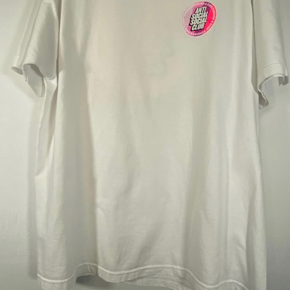 Antisocial Club XL 100% Cotton Short Sleeve Tee - Picture 4 of 9